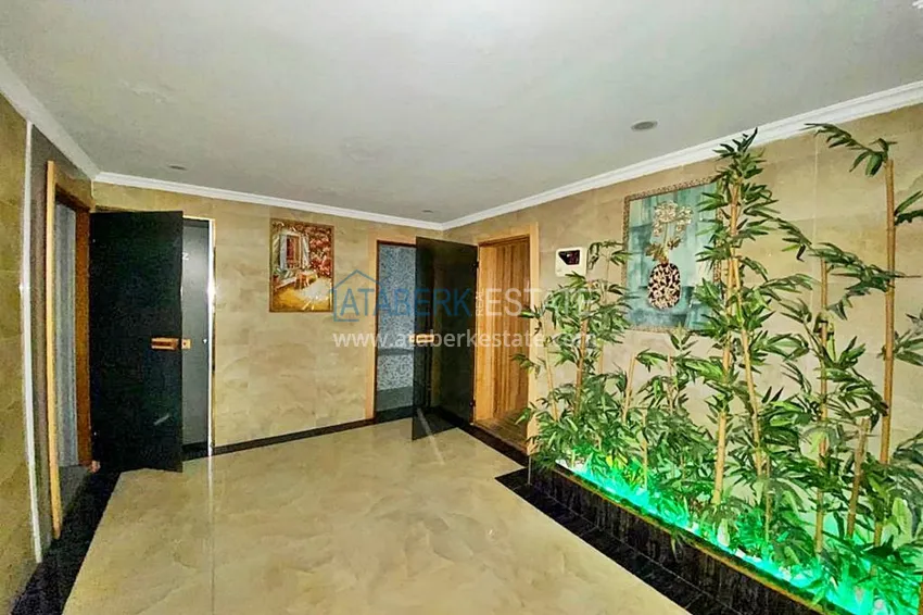 Penthouse - duplex in Kestel with a separate kitchen and sea and mountain views 10 