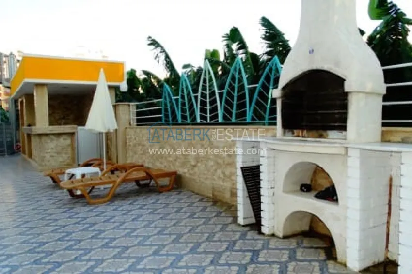 Apartament w Mahmutlarze z widokiem na morze i góry w kompleksie z bogatą infrastrukturą 10 