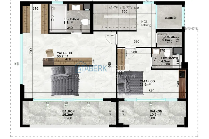 Buy cheap A new project in Alanya - a complex of elite villas with panoramic views 1 