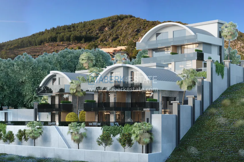 A new project in Alanya - a complex of elite villas with panoramic views 3 