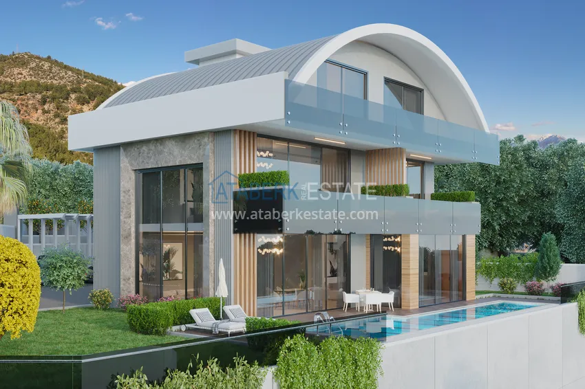 A new project in Alanya - a complex of elite villas with panoramic views 5 