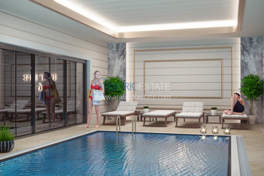 Apartment in Mahmutlar with a fine finish in a luxury complex with good infrastructure 2 