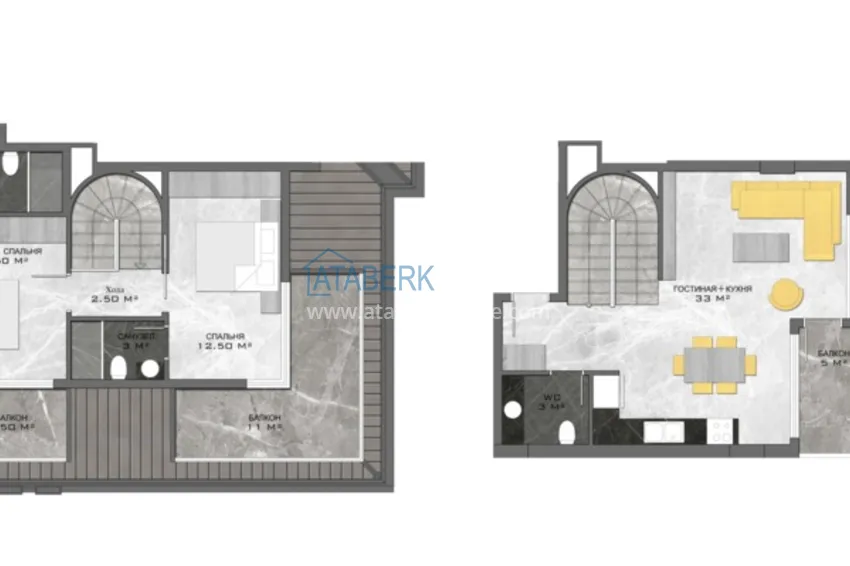 Buy cheap New project in the center of Alanya premium class boutique complex 12 
