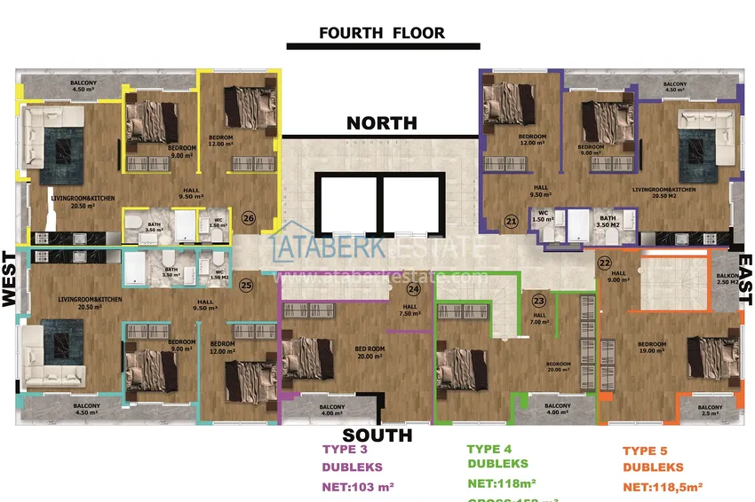 Buy cheap New investment-attractive project in the center of Alanya - Keykubat beach area 1 