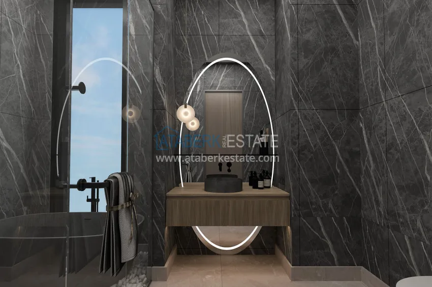 Purchase A new project in Alanya - a complex of elite villas with panoramic views 8 