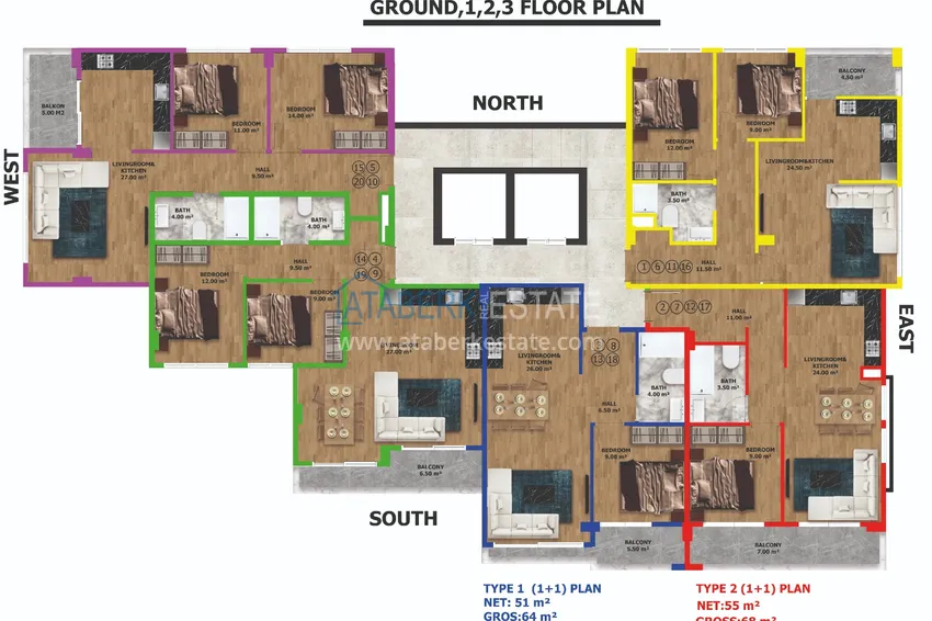 Buy cheap New investment-attractive project in the center of Alanya - Keykubat beach area 6 