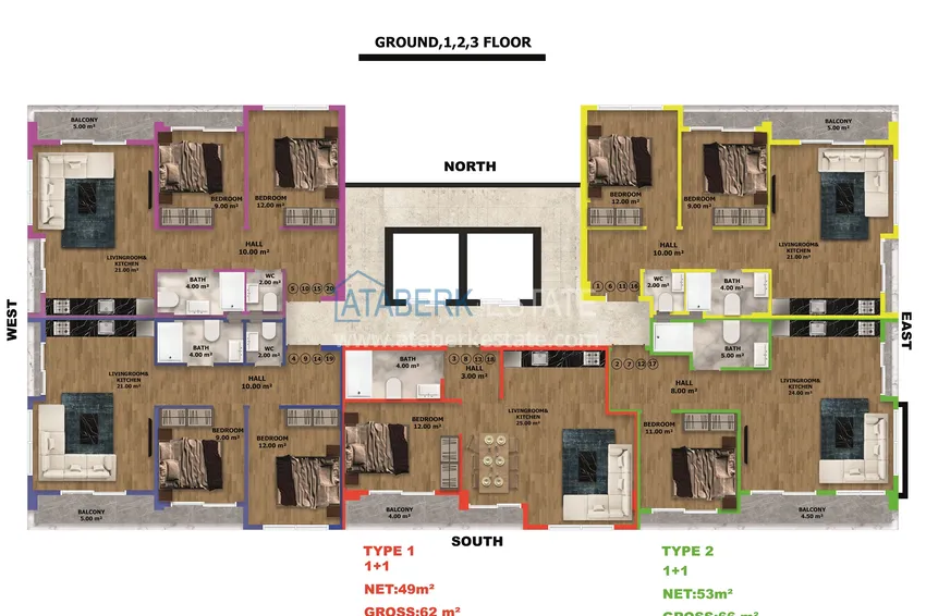 Buy cheap New investment-attractive project in the center of Alanya - Keykubat beach area 3 