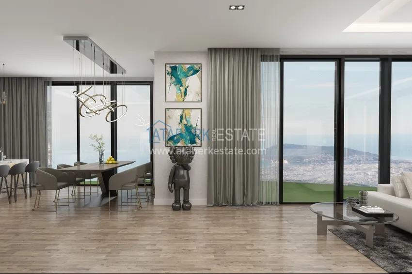 Purchase A new project in Alanya - a complex of elite villas with panoramic views 12 