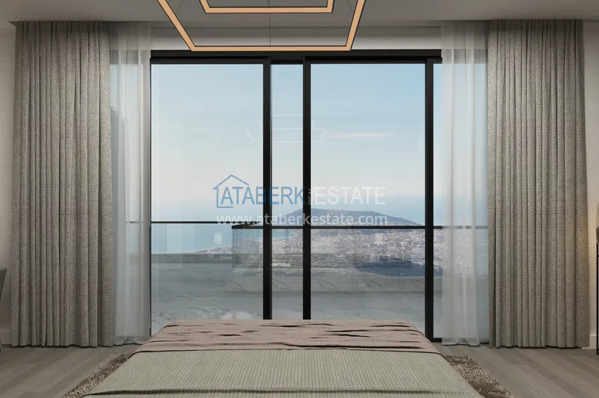 Purchase A new project in Alanya - a complex of elite villas with panoramic views 13 