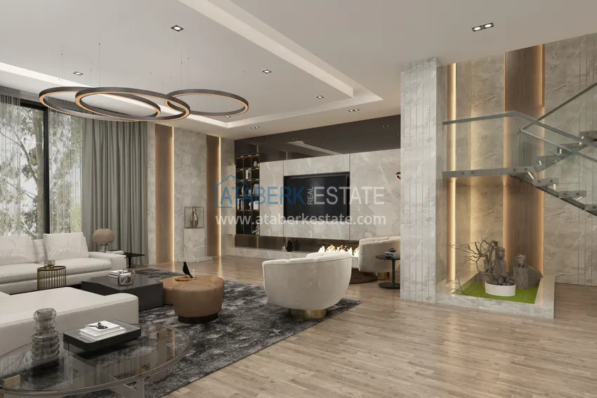 Purchase A new project in Alanya - a complex of elite villas with panoramic views 14 