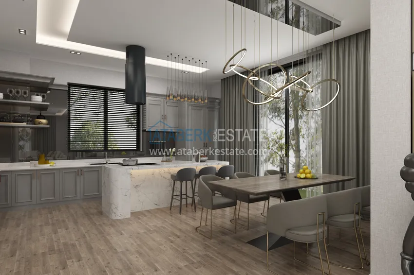 Purchase A new project in Alanya - a complex of elite villas with panoramic views 17 