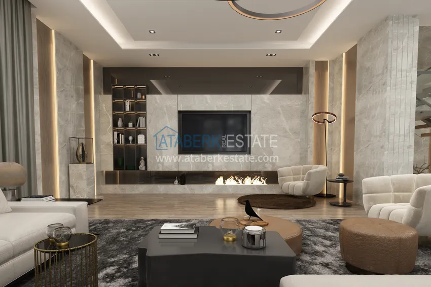Purchase A new project in Alanya - a complex of elite villas with panoramic views 22 