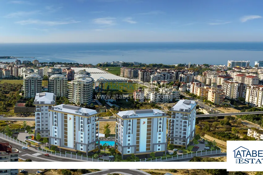 Penthouse in Alanya - Avsallar area in a luxury residence near Incekum beach 1 