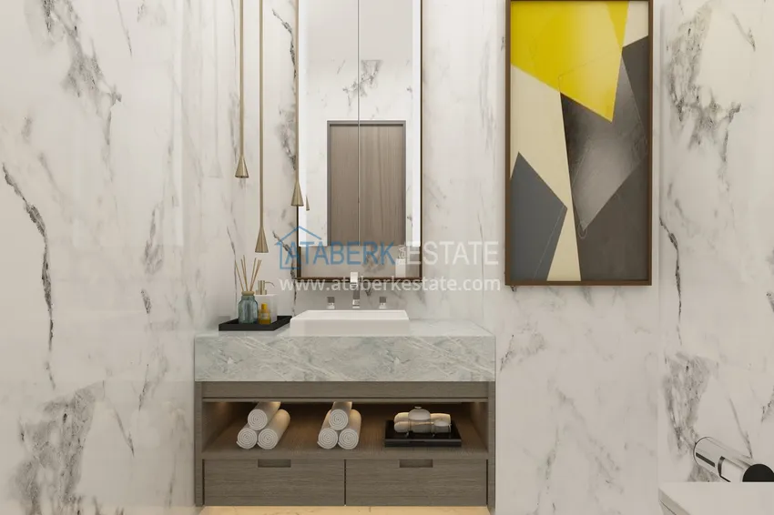 Purchase A new project in Alanya - a complex of elite villas with panoramic views 23 