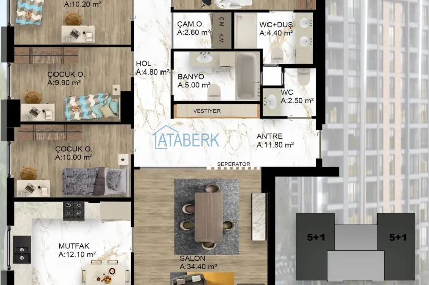 Buy cheap Large-scale residential complex project in the Dosemealti area — Antalya 4 