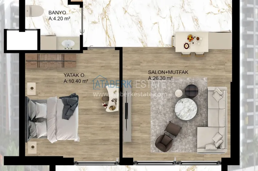 Buy cheap Large-scale residential complex project in the Dosemealti area — Antalya 6 