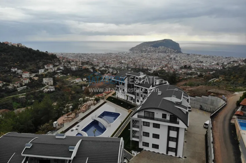 New luxury project of a residential complex in Alanya - Tepe mountain area 4 