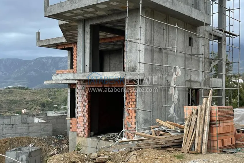 New luxury private villa project in Kargicak with panoramic views 16 