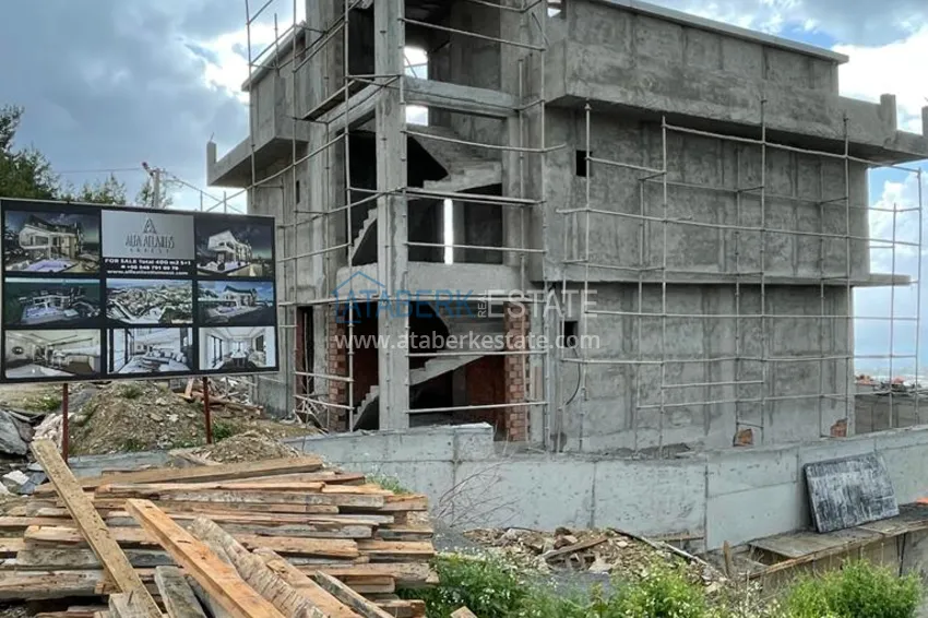 New luxury private villa project in Kargicak with panoramic views 18 