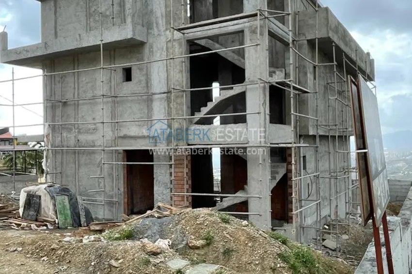 New luxury private villa project in Kargicak with panoramic views 20 