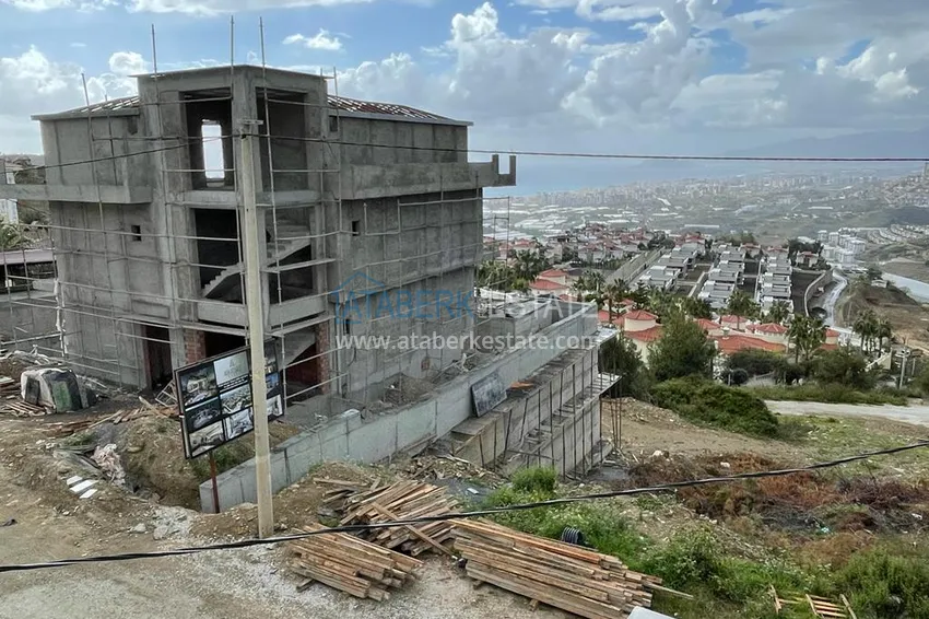 New luxury private villa project in Kargicak with panoramic views 22 