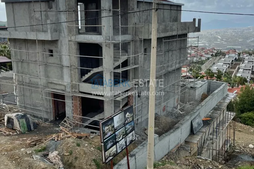 New luxury private villa project in Kargicak with panoramic views 23 