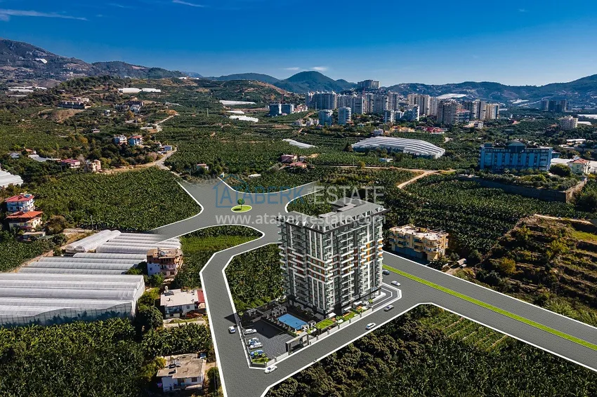 New investment project of a residential complex in Alanya - Mahmutlar district 2 
