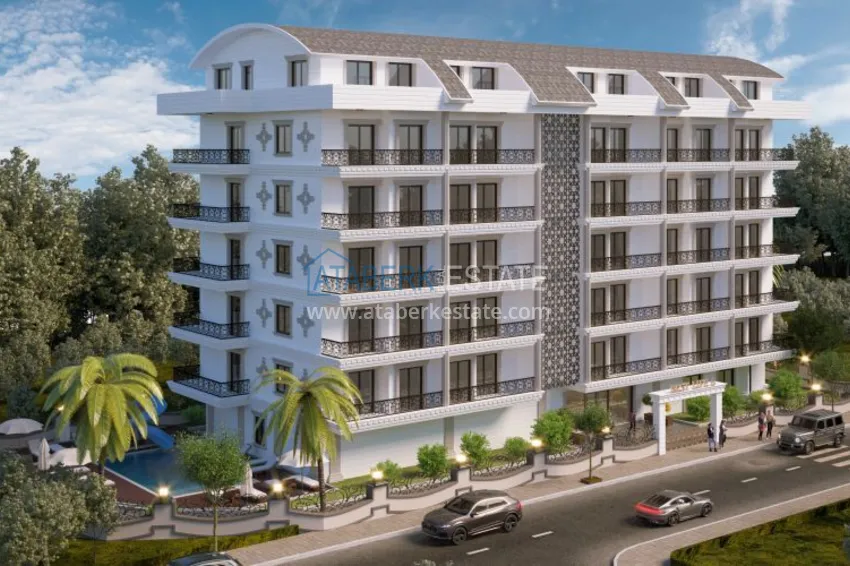 Apartment in Mahmutlar with a fine finish in a luxury complex with good infrastructure 1 