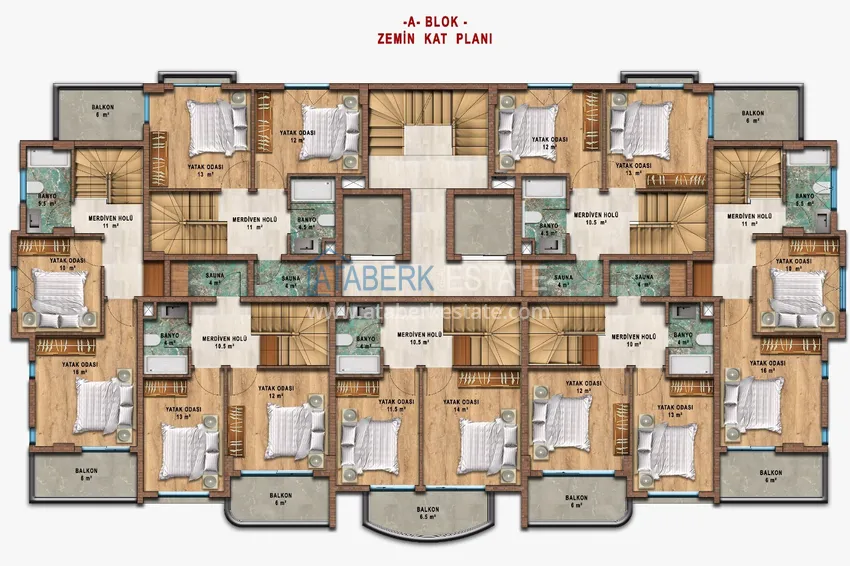 Buy cheap A unique project of a residential complex in the area of Turkler - Alanya 1 