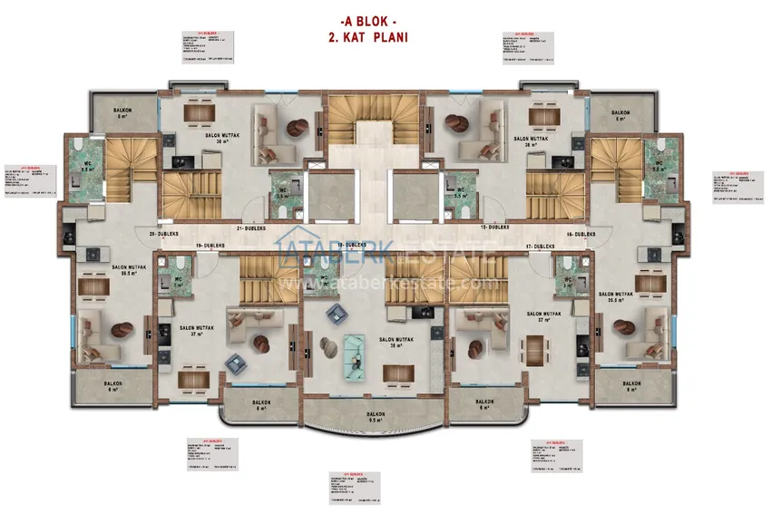 Buy cheap A unique project of a residential complex in the area of Turkler - Alanya 4 