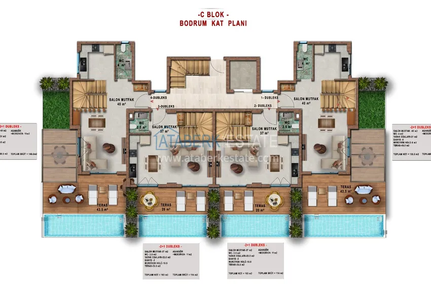 Buy cheap A unique project of a residential complex in the area of Turkler - Alanya 10 