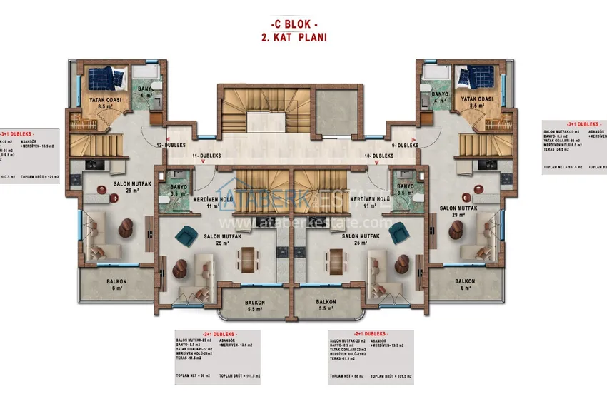 Buy cheap A unique project of a residential complex in the area of Turkler - Alanya 12 