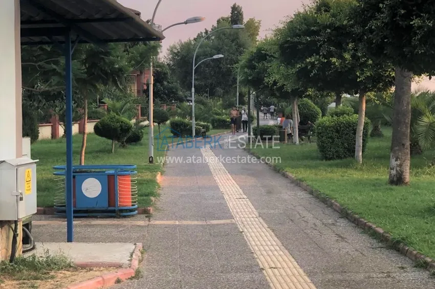 Garden duplex in Kestel with furniture in a complex on the banks of the Dim Chay River 11 