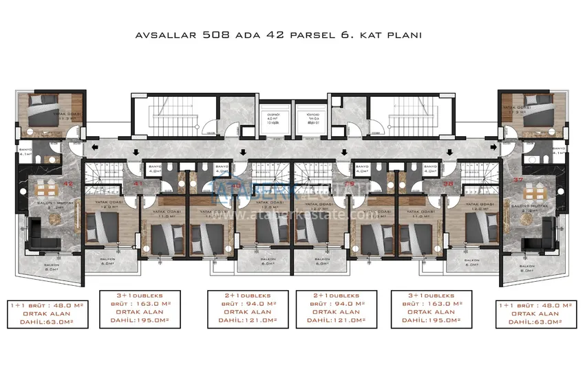 Buy cheap Start of sales! New off-plan project in Avsallar district 7 