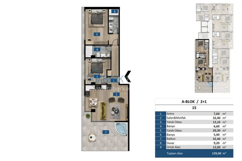 Buy cheap A futuristic premium residential complex on the beachfront in Alanya, Kargicak district 23 