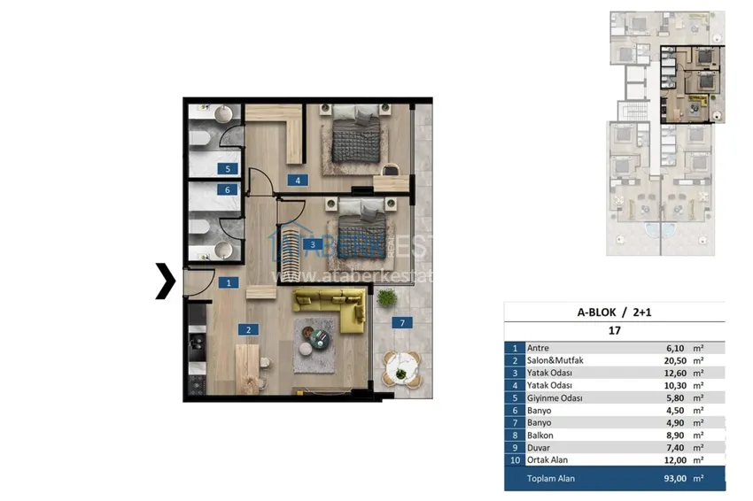 Buy cheap A futuristic premium residential complex on the beachfront in Alanya, Kargicak district 25 