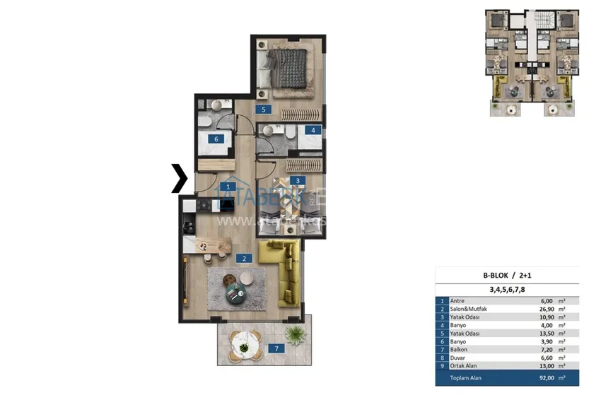 Buy cheap A futuristic premium residential complex on the beachfront in Alanya, Kargicak district 32 