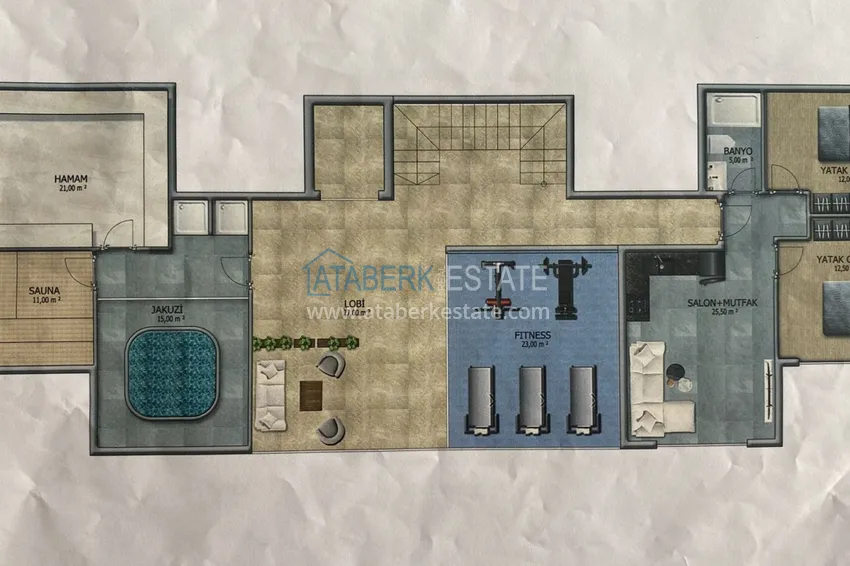 Buy cheap Investment-attractive project of a boutique complex in Avsallar 3 