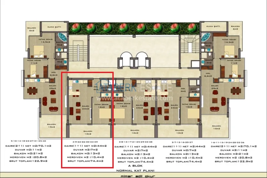 Buy cheap Furnished apartment in Cikcilli with sea view in a prestigious residential complex 1 