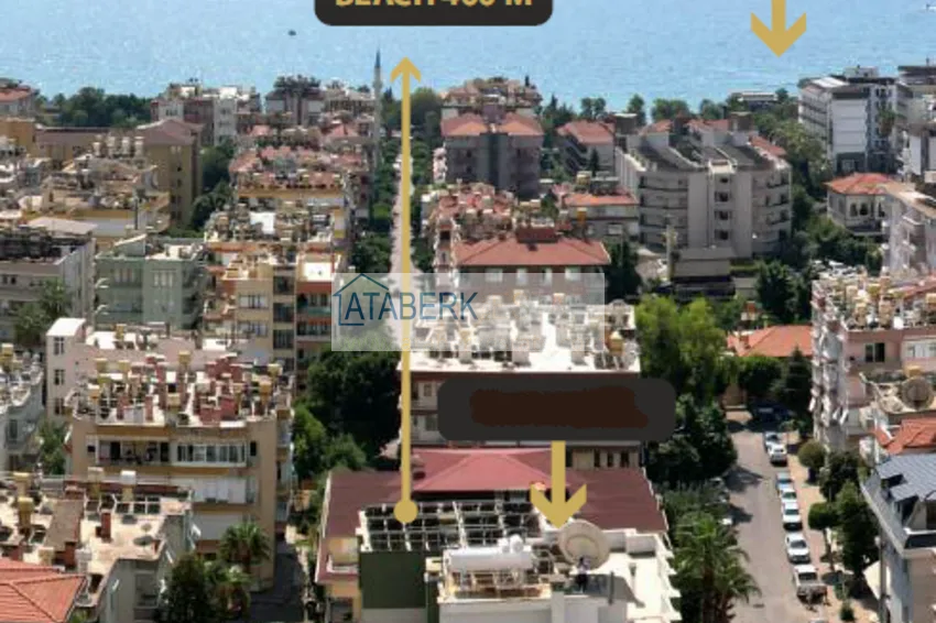 Apartments in the center of Alanya - Keykubat beach area in a new residential complex 2 