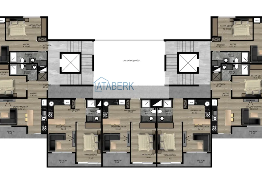 Buy cheap Apartment in Alanya — Mahmutlar district in a new comfort-class complex 1 