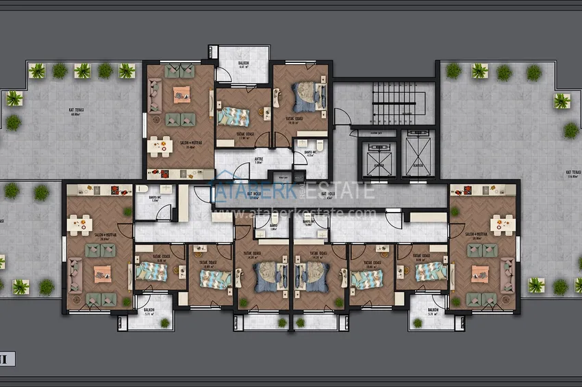 Buy cheap New residential complex in Antalya, Altintash 1 