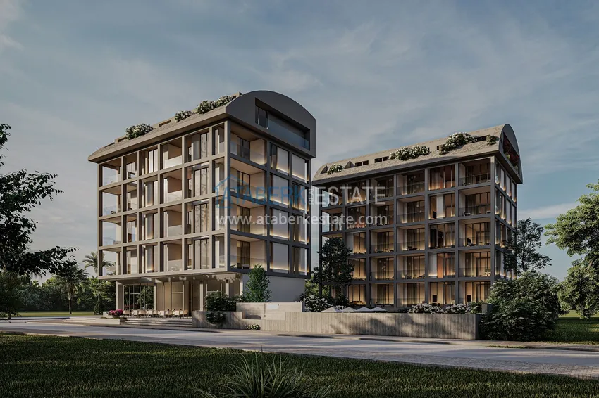 A new project of a residential complex in the Kargicak area on the 2nd coastline 1 