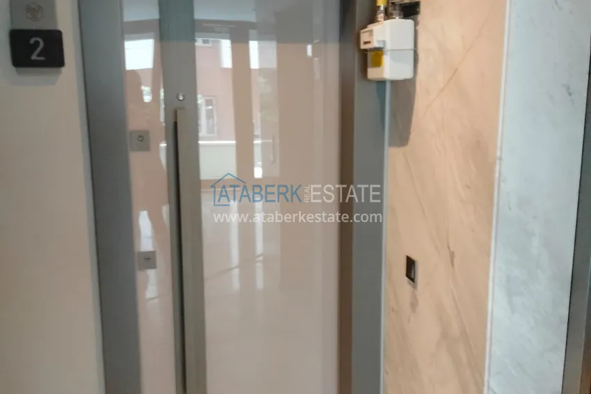 Renting an apartment in Antalya - Liman with a contract for a residence permit in a complex with infrastructure 10 