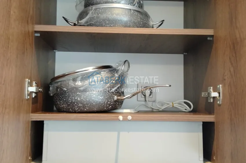 Purchase  Renting an apartment in Antalya - Liman with a contract for a residence permit in a complex with infrastructure 11 