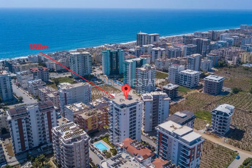 Furnished apartment in Mahmutlar in a modern residential complex 13 