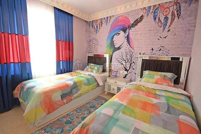 Purchase Apartment in Mahmutlar with author's renovation, glazed balconies and sea views 13 