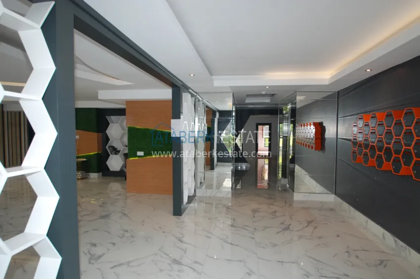 Two-bedroom apartment for rent in Alanya, Mahmutlar district in a modern residential complex No. 36 17