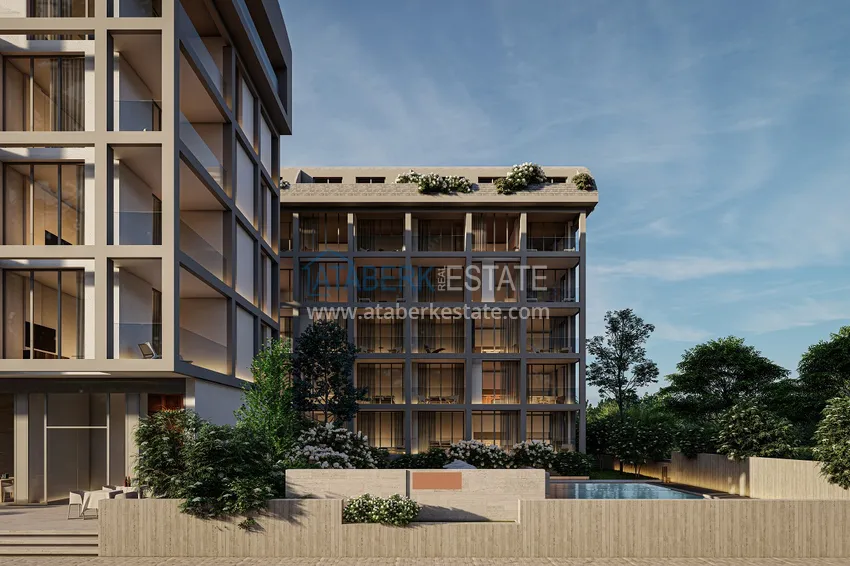 A new project of a residential complex in the Kargicak area on the 2nd coastline 19 