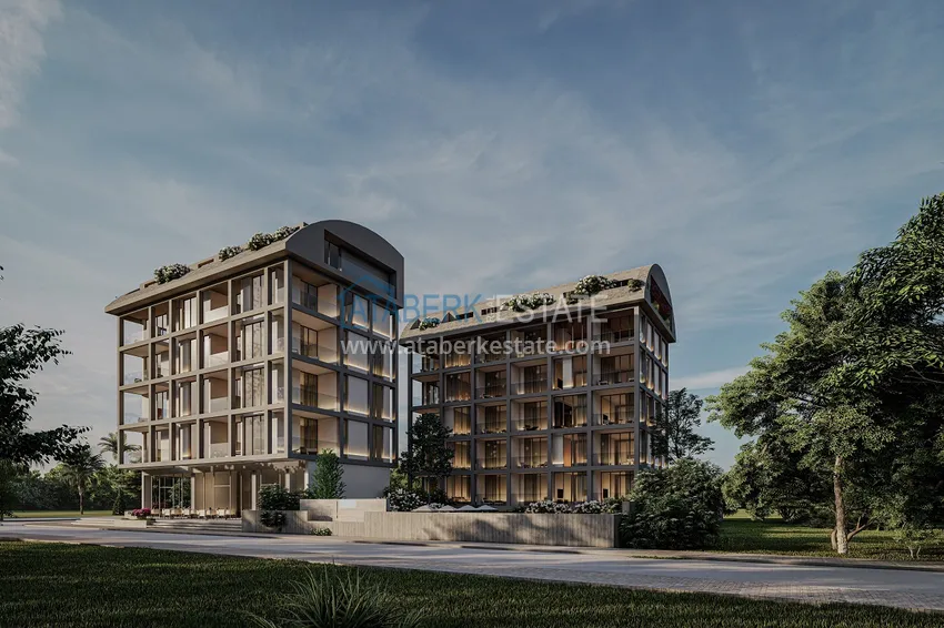 A new project of a residential complex in the Kargicak area on the 2nd coastline 2 